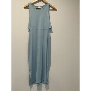 ASICS Womens Blue Midi Athletic‎ Dress Size Large